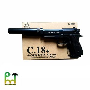 تفنگ ساچمه ای برند airsoft مدل +C18