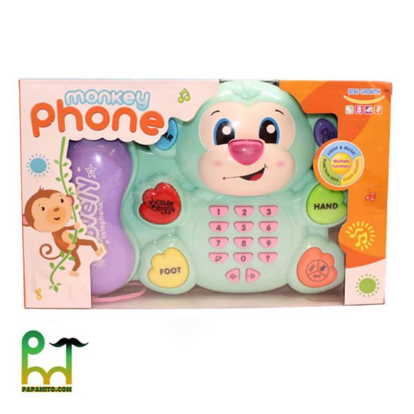 اسباب بازی تلفن آموزشی طرح میمون کد 9916
