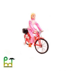 عروسک باربی دوچرخه سوار موزیکال کد 6565