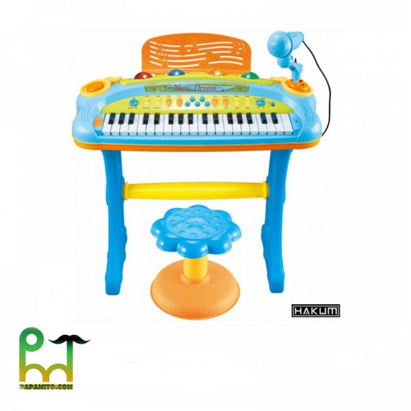 اسباب بازی پیانو با صندلی کد 6617.1